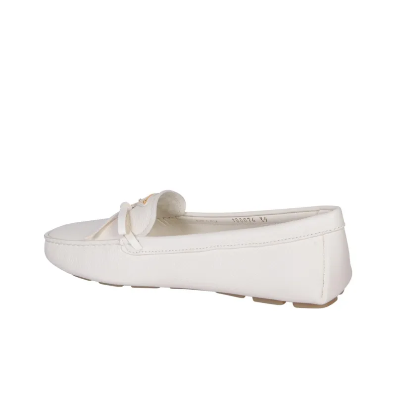 PRADA Loafers Women's White-4