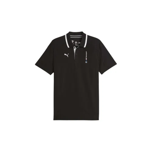 PUMA BMW M Motorsport Polo Shirts Men Black