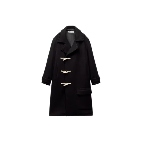 ZARA Coats Women's Black