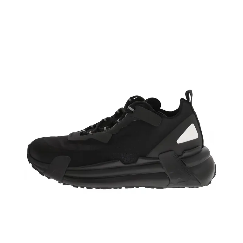 Moncler Lunarove Anti-Slip And Wear-Resistant Breathable Low-Top Casual Shoes Men's Black-0