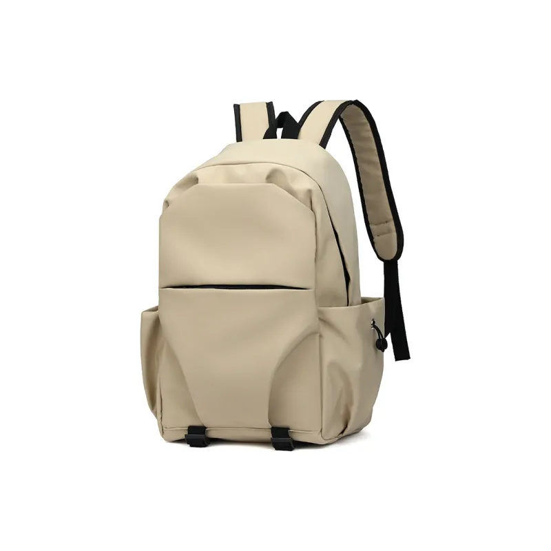 BESSIO Oxford Backpack Regular Unisex White/Gray/Black/Khaki/Green-10