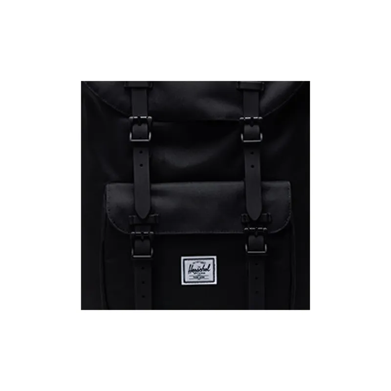 Herschel Polyester Travel Bag Gym Bag Storage Bag Backpack Unisex Black-4