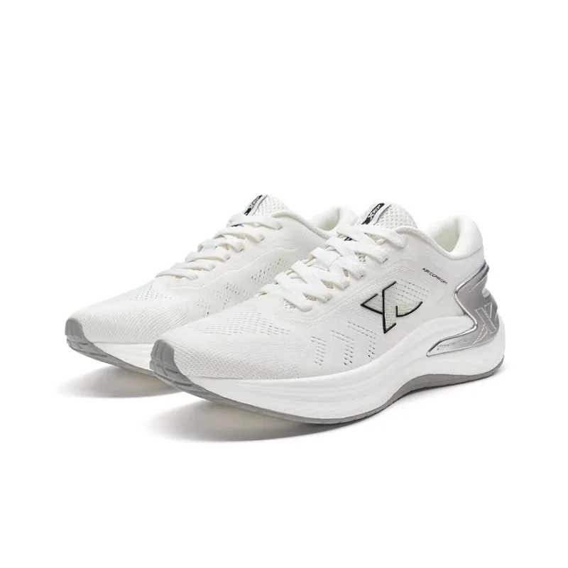 XTEP Lingbu ELM Running Shoes Men Low Top Sail White-4