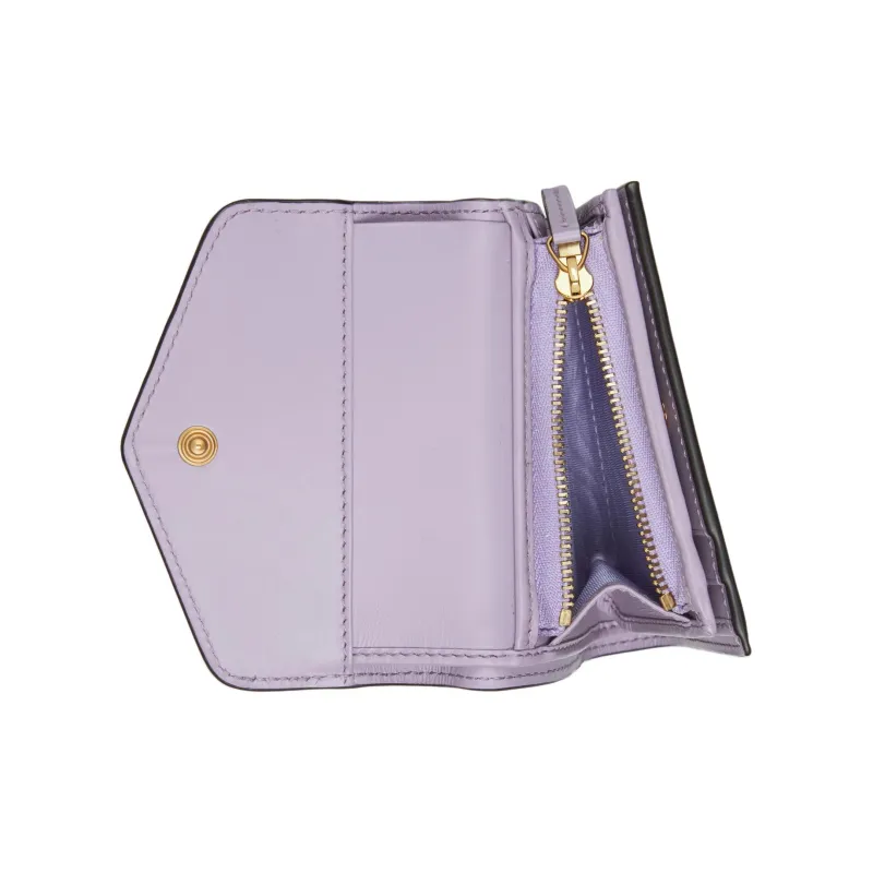GUCCI Leather Wallet Medium Size Women's Light Purple-5