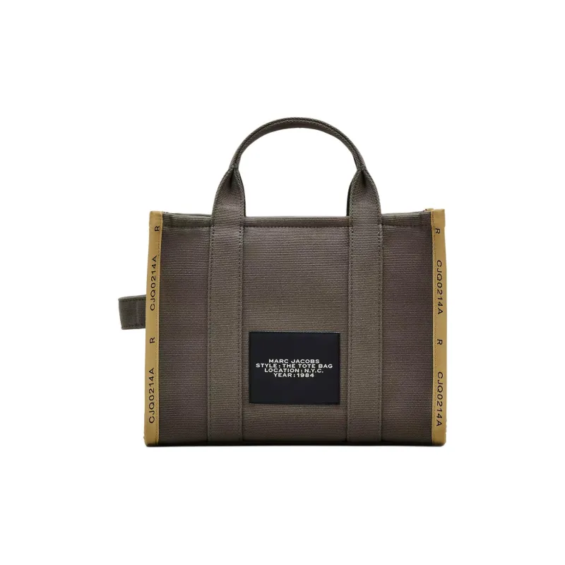 MARC JACOBS Woven Jacquard Tote Bag Shopping Bag Shoulder Bag Crossbody Bag Handbag Medium Size Women's Bronze Green-2