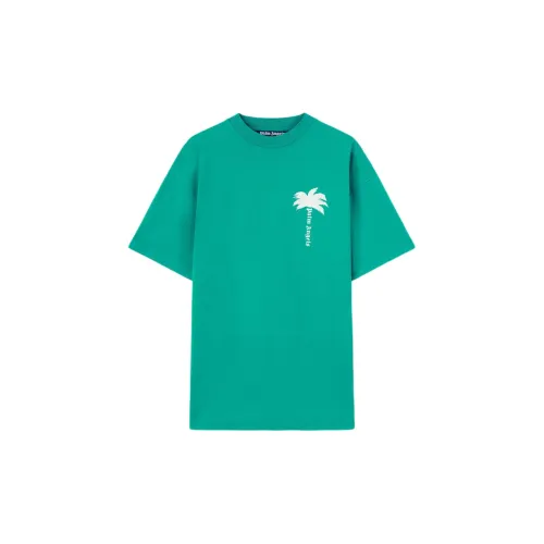 PALM ANGELS Palm Tree-print Cotton T-shirt