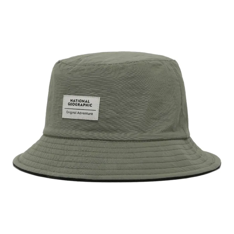 NATIONAL GEOGRAPHIC Rayon Acrylic Polyester Bucket Hats Women's Black-7