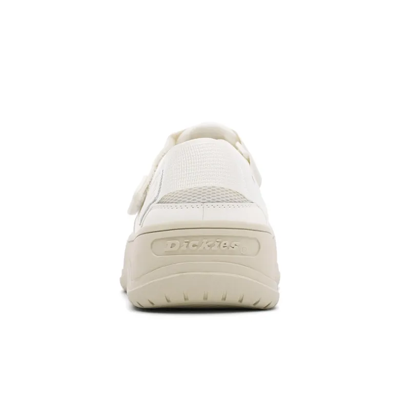 Dickies Slip Resistant Height Increasing Mid Top Skateboard Shoes Women's Beige Brown-3