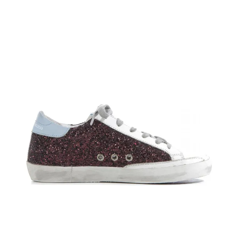 Golden Goose Super Star Stylish Skateboarding Shoes Women's Red-1