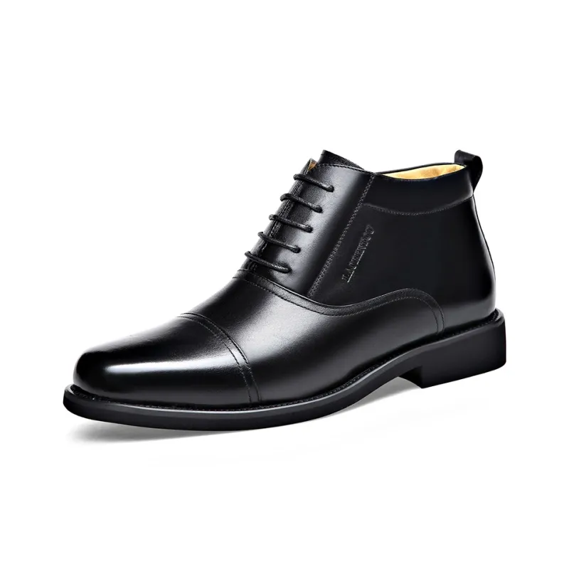 Beidouniao Dress Shoes Men's Black-1