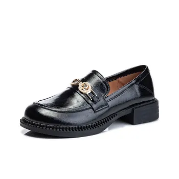 Lady's House Loafers Women's Black Brown