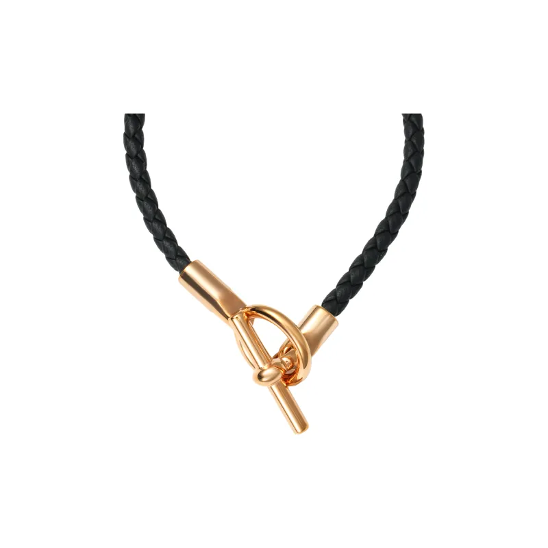 HERMES Calfskin Bracelets Unisex-1
