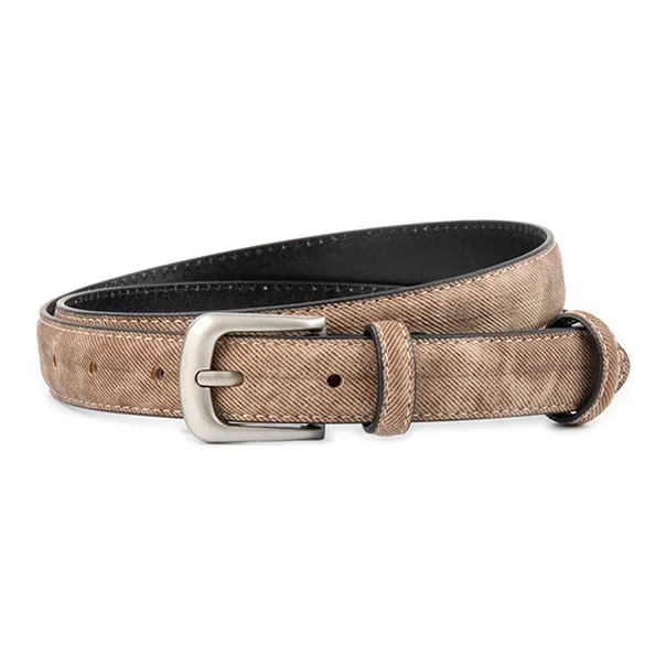 ALIEN BANG Cow Leather Leather Belts Unisex Width 2.3CM-1