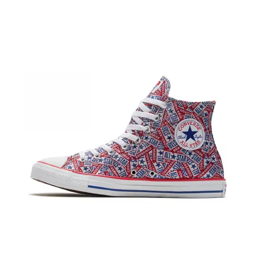 Converse Chuck Taylor All Star Canvas Shoes Unisex High-Top Red