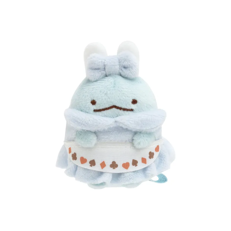 SAN-X Corners Of Life 'Mysterious Kingdom's Corner Creatures' Lizard Alice Tray Dolls Plush Doll 13cm High-2