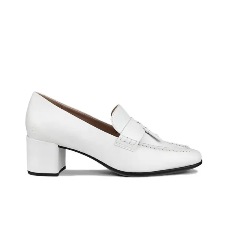 Ecco Loafers 6.5cm Women's White-1