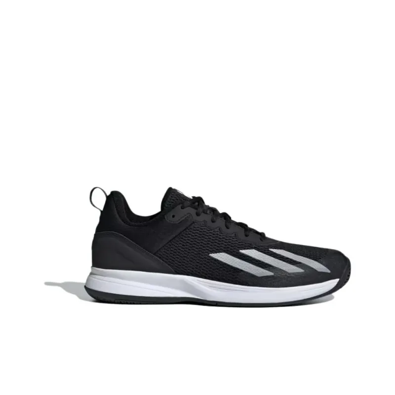 Adidas Courtflash Low Top Tennis Shoes Men's Black-1
