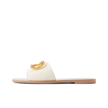 Valentino VLogo Embellished Slip-On Slides Women's