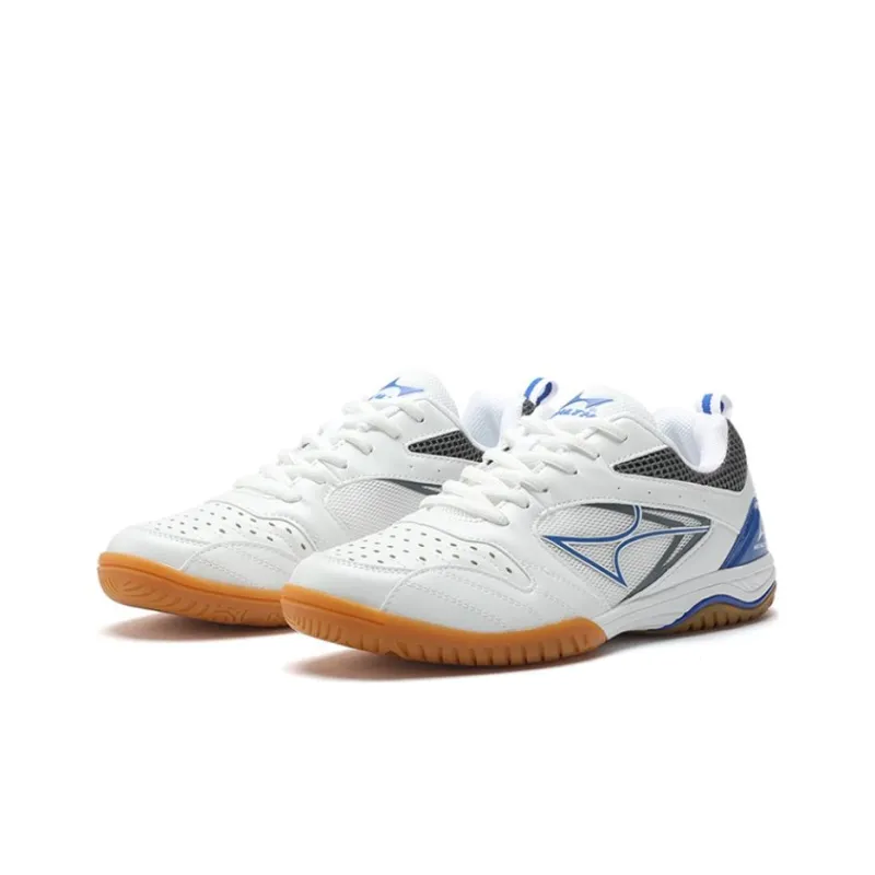 HEALTH Cushioned Slip-Resistant Low-Top Training Shoes Unisex White Blue-1