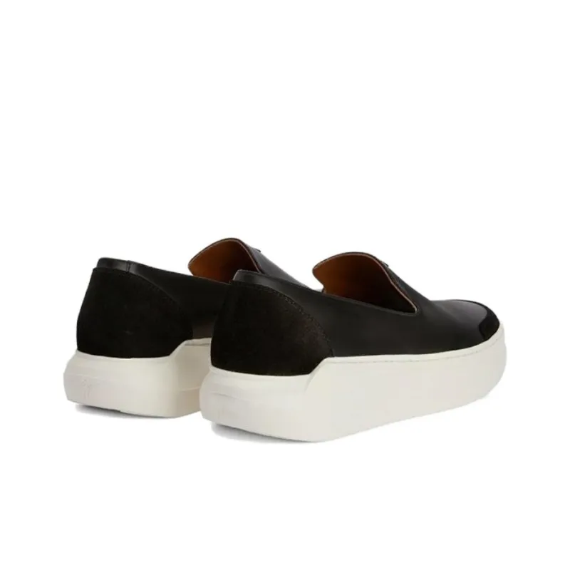 Giuseppe Zanotti Conley Logo lettering Loafers-3