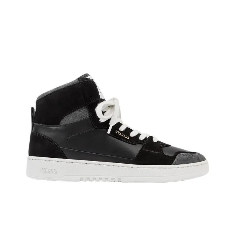 Axel Arigato Dice Hi Stylish Skateboarding Shoes Men's Black-1