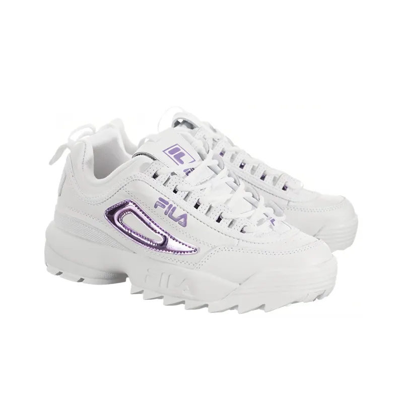 FILA Women's Disruptor 2 'Metallic Accent - Lavender'-2