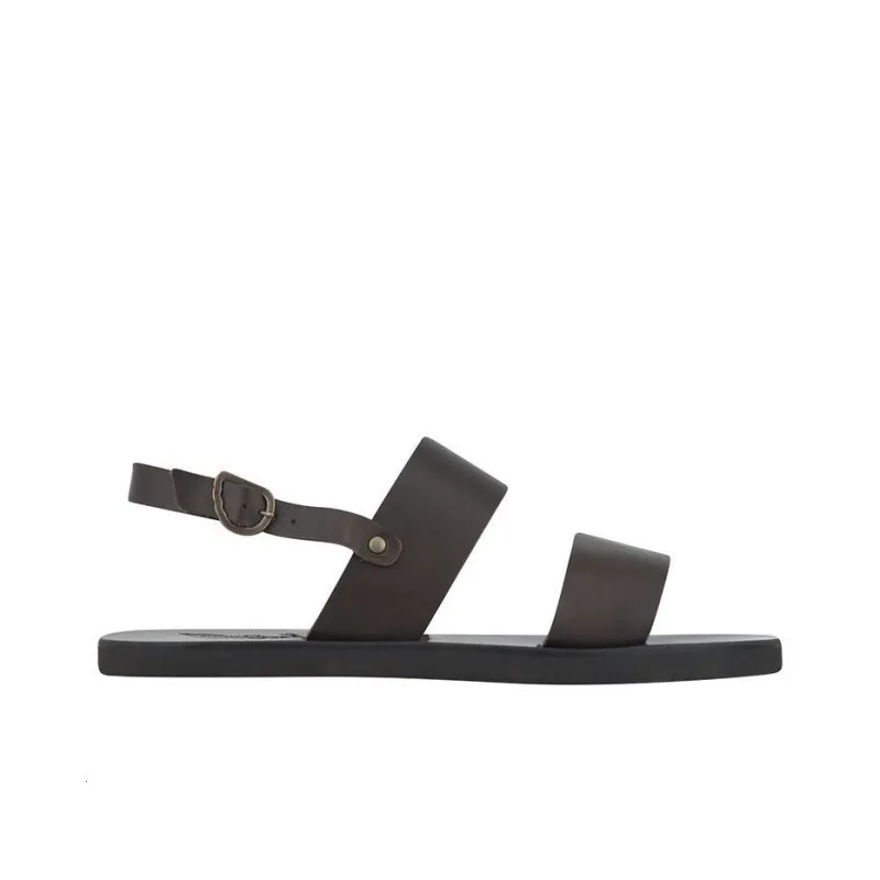 ANCIENT GREEK SANDALS Stylish Sandals Men's Black-1