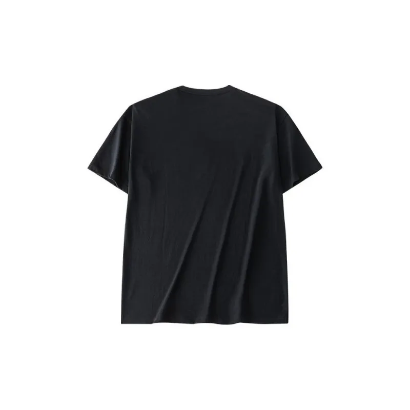 Anta Drop Shoulder Sleeve T-Shirt Men's Black-1