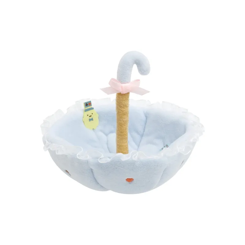SAN-X Corners Of Life 'Mysterious Kingdom's Corner Creatures' Lizard Alice Tray Dolls Plush Doll 13cm High-1
