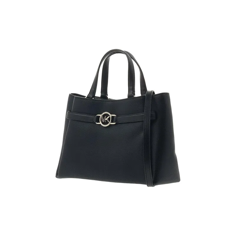 MICHAEL KORS Leather Shoulder Bag, Crossbody Bag, Handbag Medium Size Women's Black-1