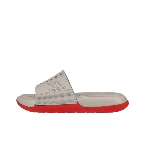 Christian Louboutin Slide Slippers Men Gray