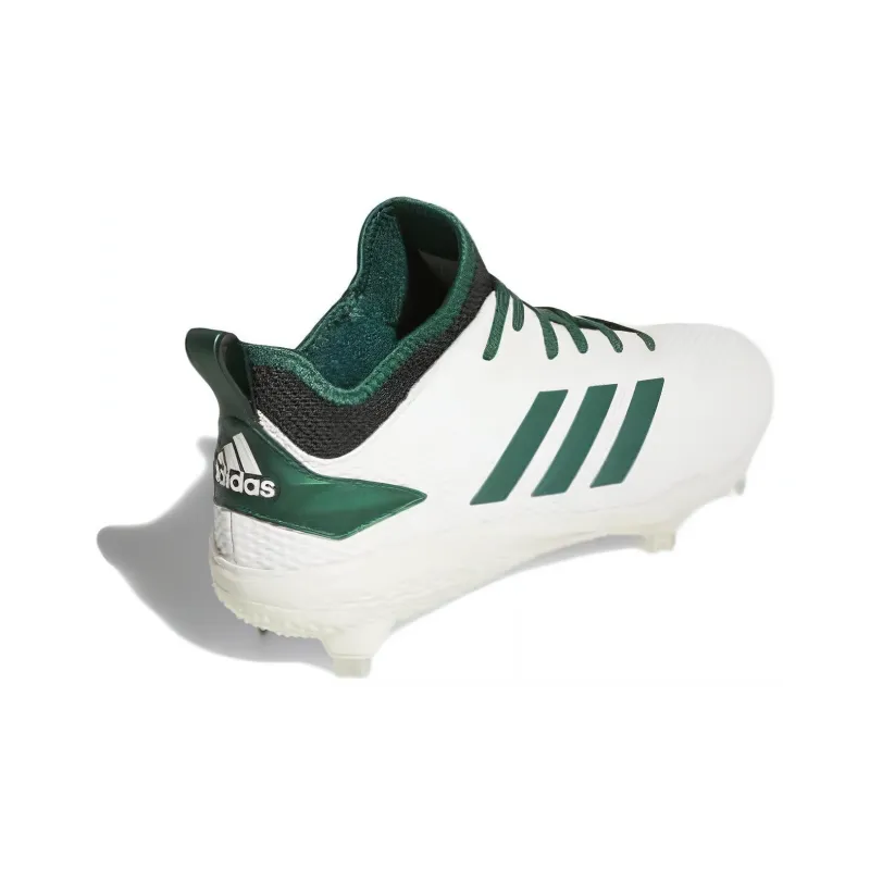Adidas Adizero Afterburner 5 Wear-Resistant Low-Top Training Shoes Men's White Green-3
