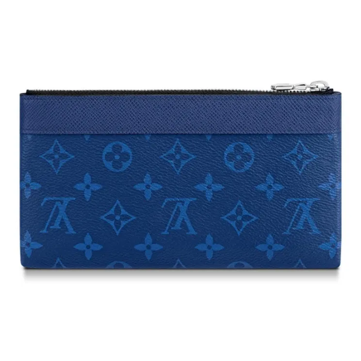 LOUIS VUITTON Discovery Pochette Monogram Pacific Taiga Pm Blue-4