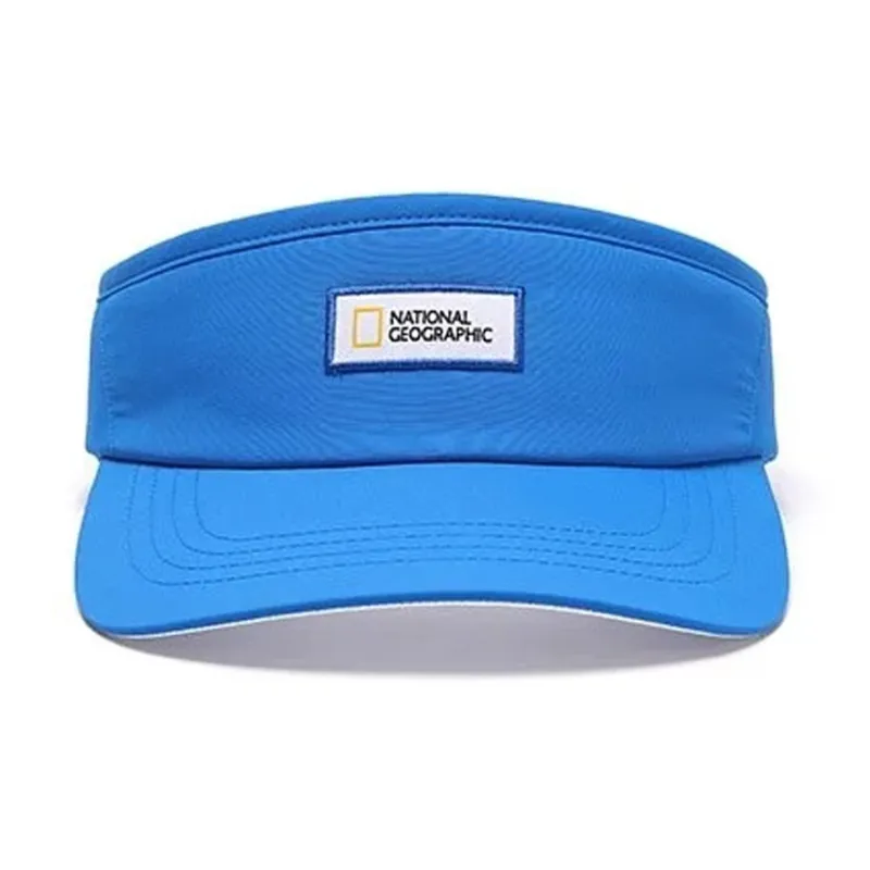 NATIONAL GEOGRAPHIC Polyester Nylon Sun Protection Hats Unisex Blue-1