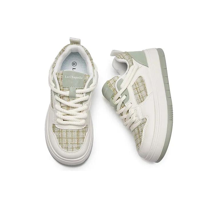 La Chapelle Height Increasing Lightweight Low-Top Skateboard Shoes Women's-2
