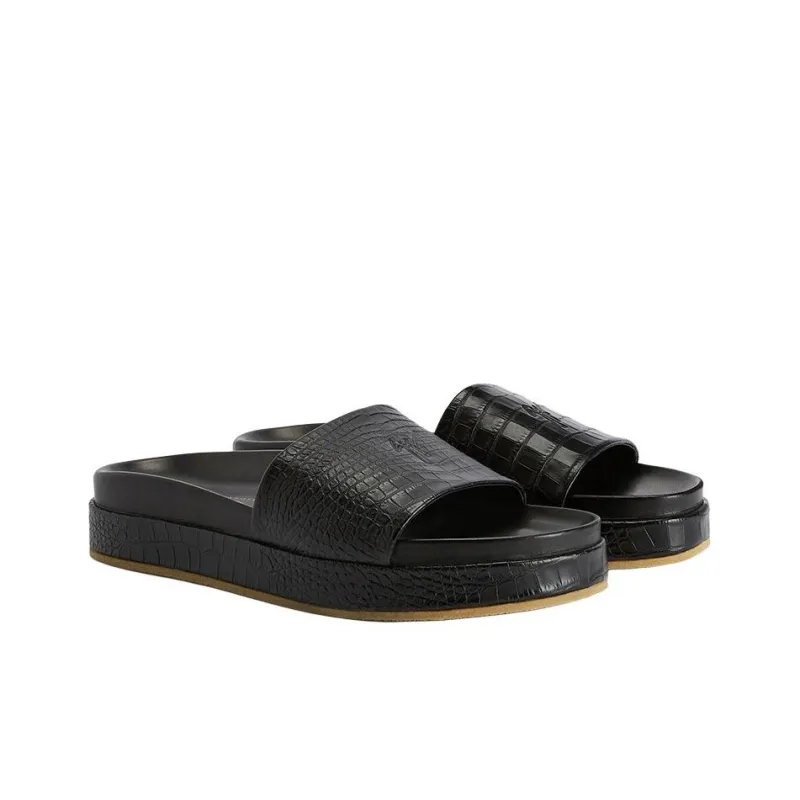 Giuseppe Zanotti Indi Logo Debossed Slides-2