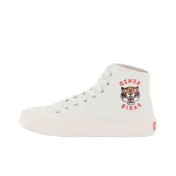 KENZO Tiger print High top Sneakers
