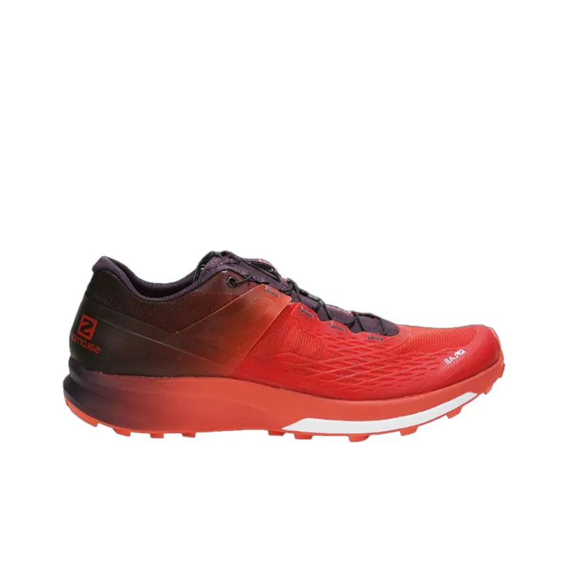 SALOMON S/lab Ultra 2 Slip Resistant, Abrasion Resistant, Breathable Low Top Hiking Shoes Men's Red-1