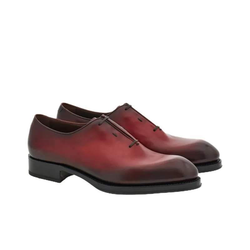 FERRAGAMO Oxford Almond-toe Shoes-1