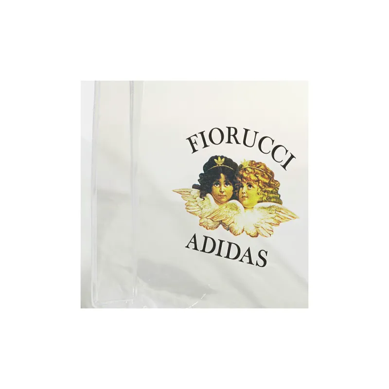 Adidas Originals FIORUCCI Collaboration TPU Tote Bag, Shopping Bag, Handbag, Shoulder Bag Unisex White-4