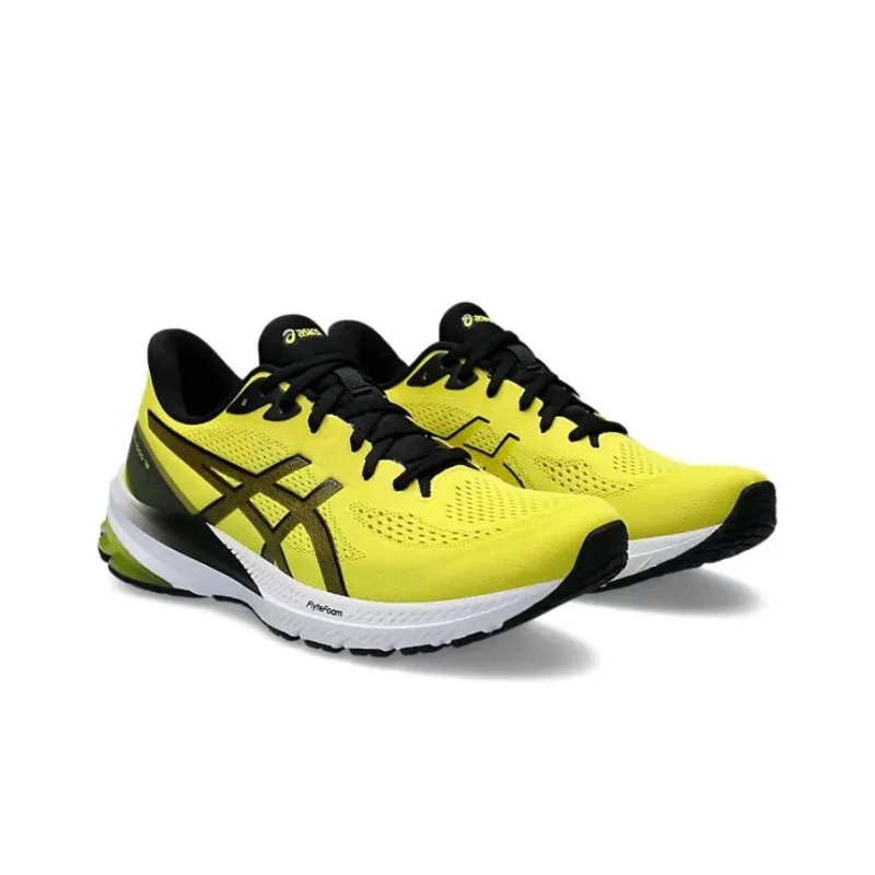 Asics GT-1000 12 Anti-Slip Wear-Resistant Low-Top Running Shoes Men's Yellow-2