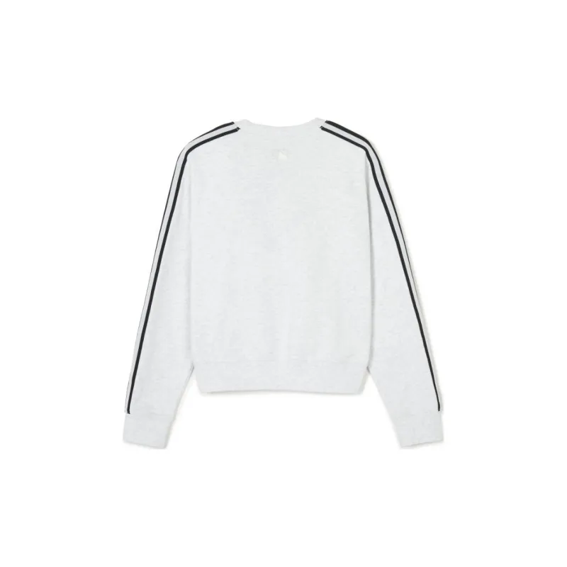 MLB SS24 New York Yankees Sweatshirt Women's Light Heather Gray-1