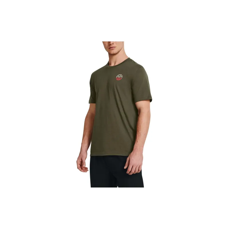 Under Armour T Shirt Men's Army Green-1