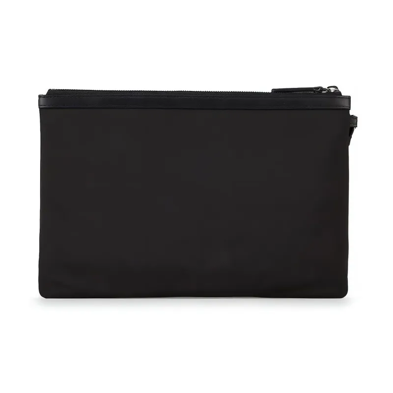 EMPORIO ARMANI Polyester Coin Purse Clutch Regular Men's Black-3