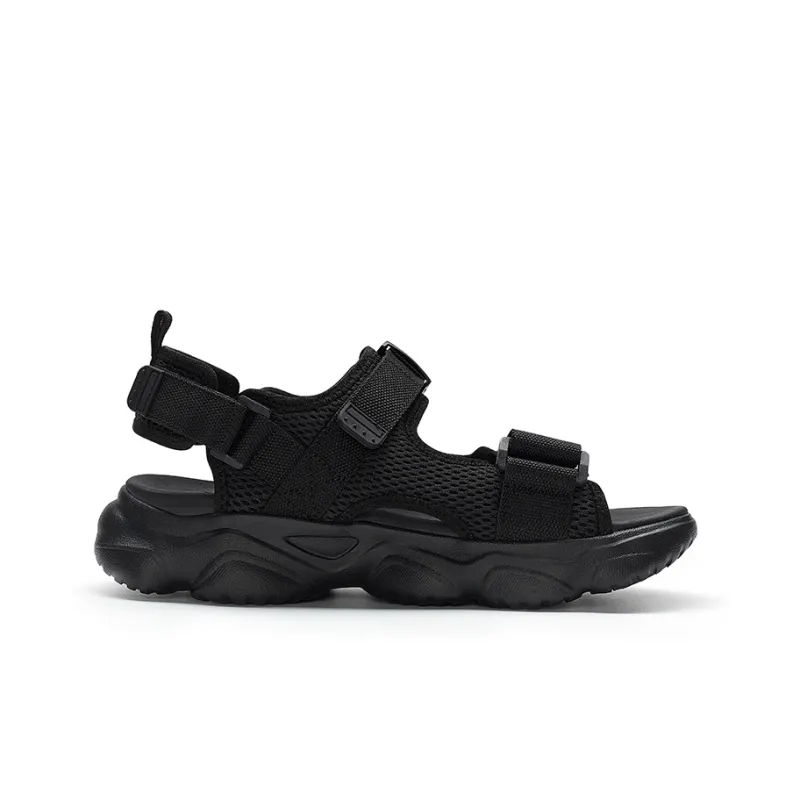 XTEP Beach Sandals Men Black-1