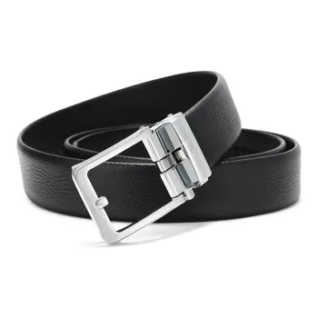 SEPTWOLVES Genuine Leather Studded Cow Leather Jeans Leather Belts Men's