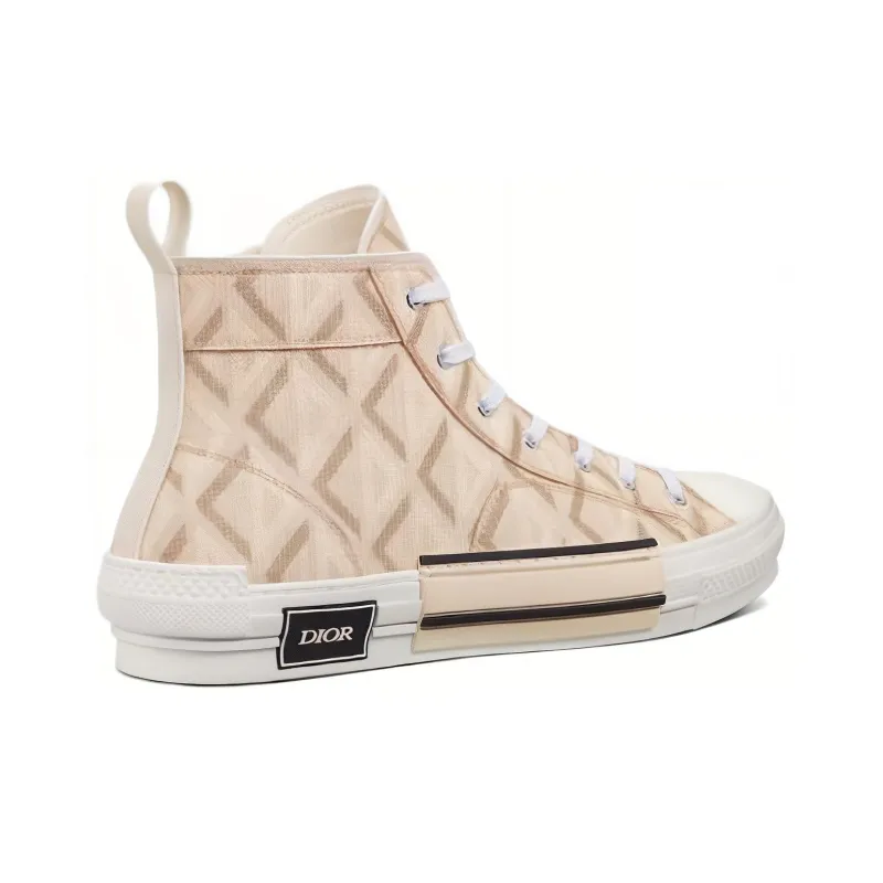 DIOR B23 High Top Natural Cd Diamond-3