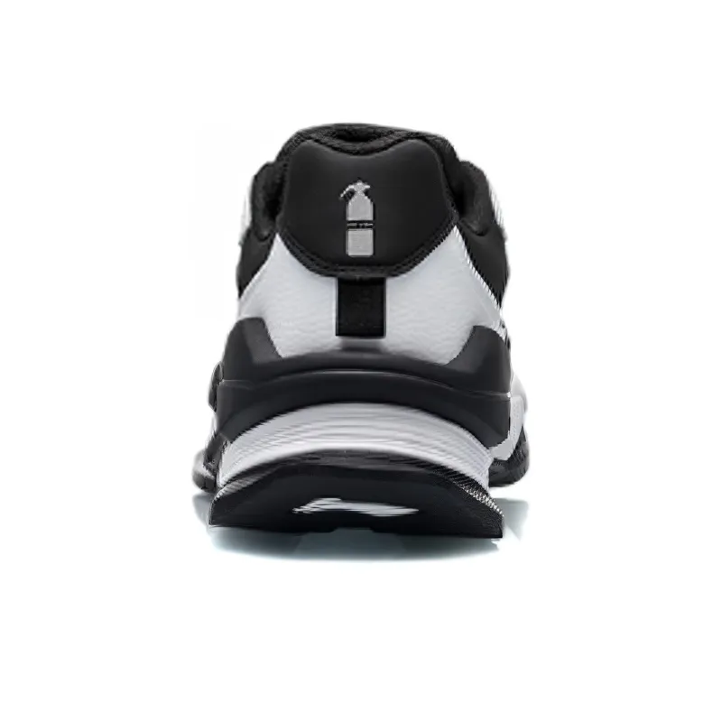LiNing Reburn Low Top Basketball Shoes Men's Black White-3