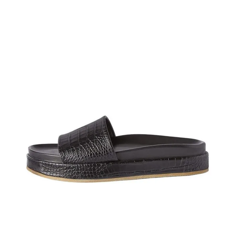 Giuseppe Zanotti Indi Logo Debossed Slides-0