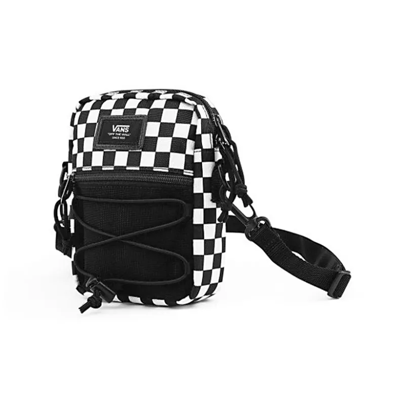 Vans Polyester Shoulder Bag Crossbody Bag Regular Unisex Black White-1